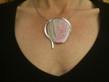 Preview: Rhodochrosit Kettenanhänger